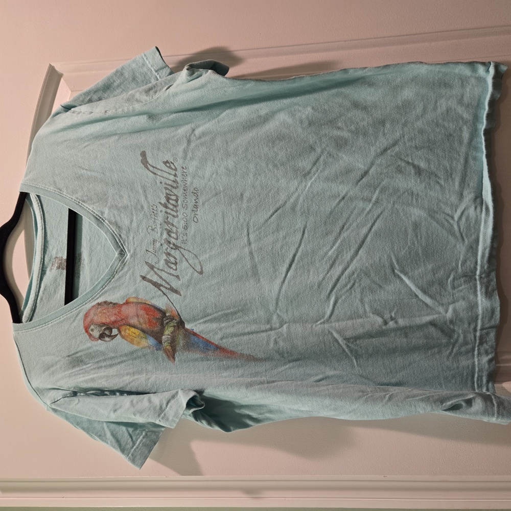 Jimmy buffet Margaritaville Orlando, parrot V-neck t-shirt size XXL 🌴